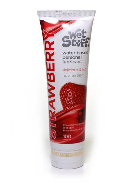 Wet Stuff Water Based Lubricant Strawberry 100g