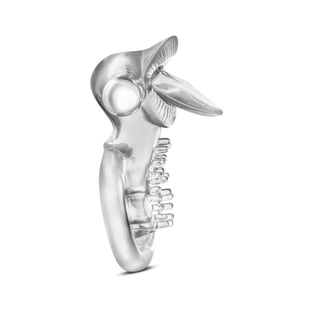Stay Hard Vibrating Tongue Cock Ring