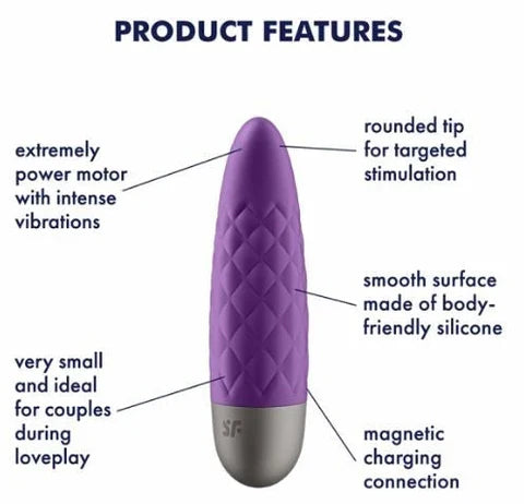 Satisfyer Ultra Power Bullet 5 packaging and product