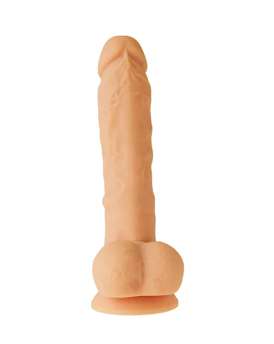 π Nood 7 Inch RealSkin Dildo β Realistic Silicone Suction Toy β¨