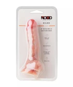 💜 Nood Realistic Veined Dildo – Soft Silicone Suction Toy ✨