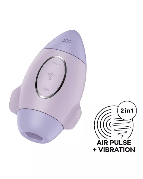 Satisfyer Mission Control Air Pulse Clitoral Vibrator