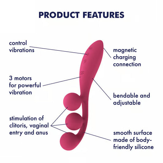 Satisfyer Tri Ball Multi Vibrator