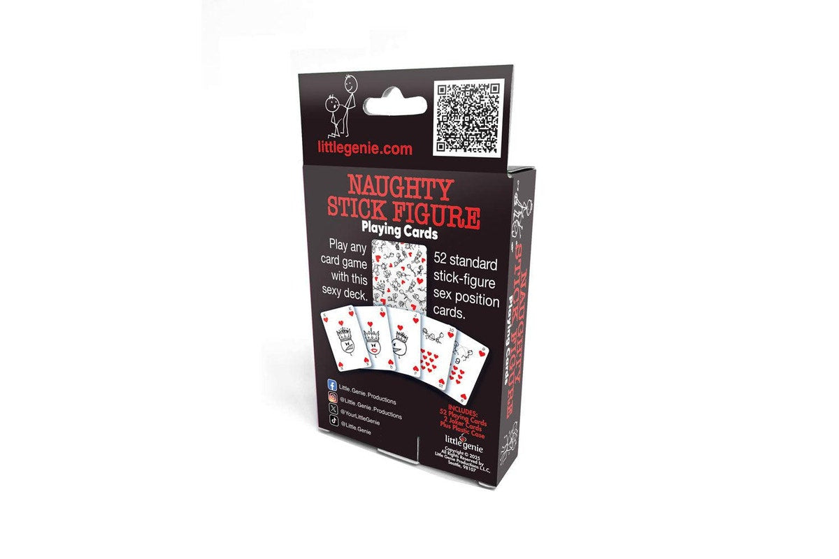 Naughty Stick Figure Playing Cards