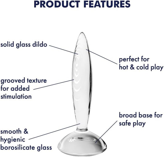 Satisfyer Sparkling Crystal Glass Anal Plug