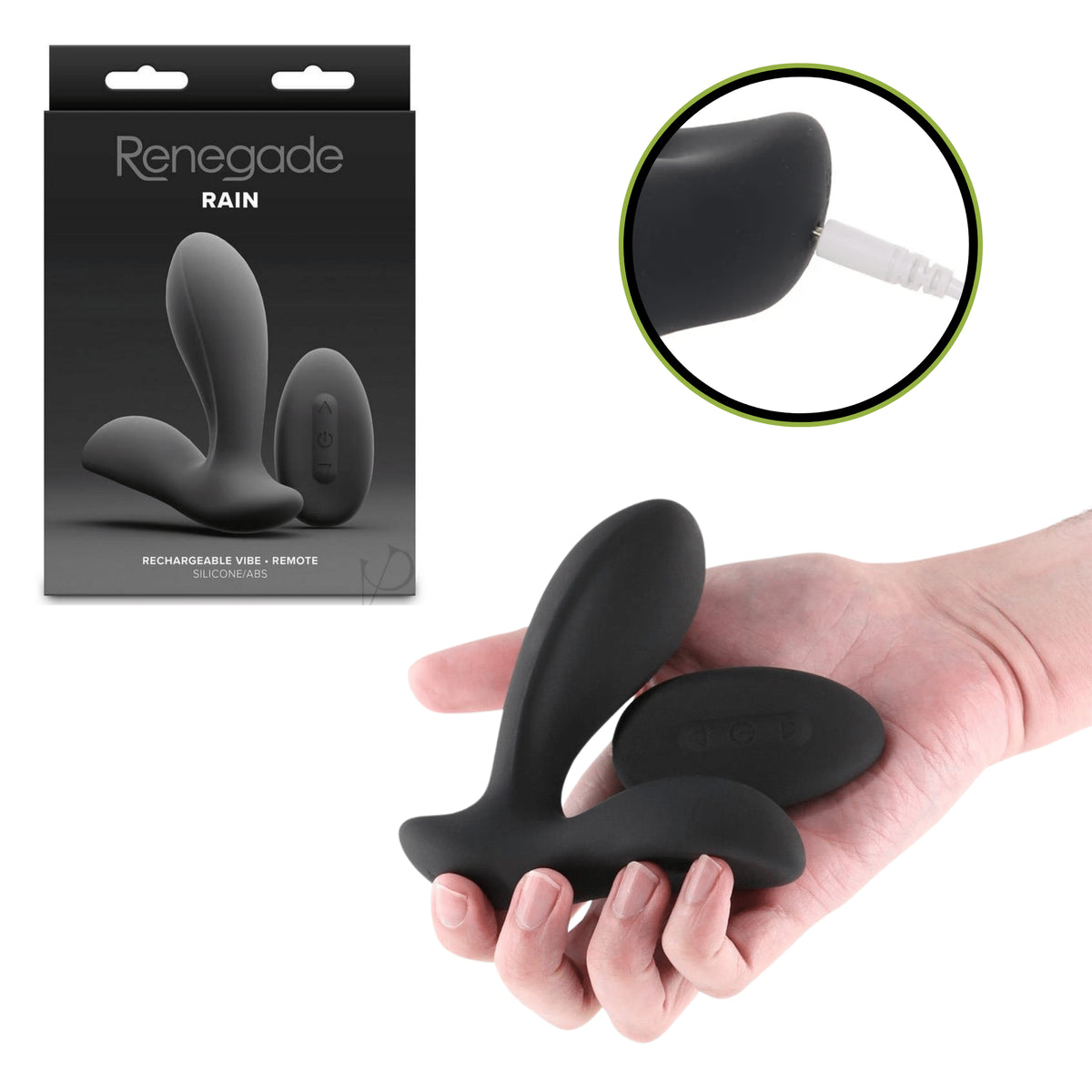 Renegade Rain Prostate Vibrator 🌧️🔥 Anal Toys