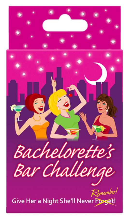 Bachelorettes Bar Challenge Card Game