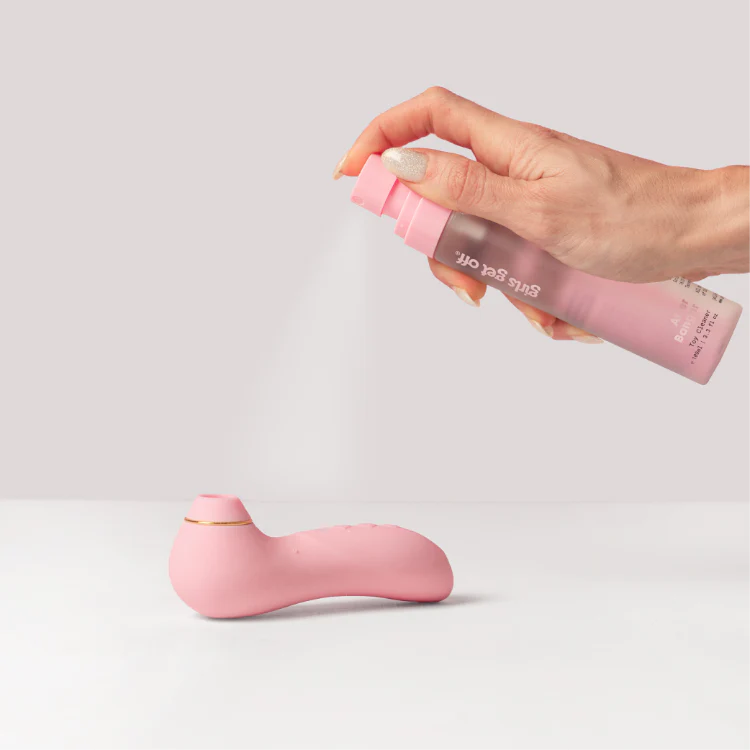 Girls Get Off After Banger Toy Cleaner