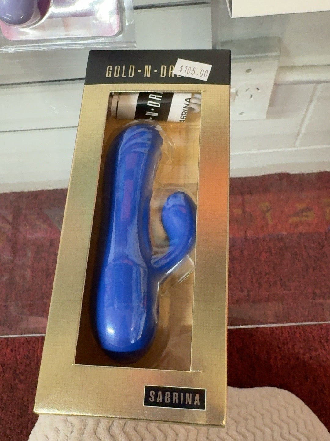 π Gold-N-Dreams Sabrina β Sapphire Rabbit Vibrator