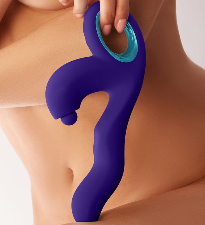 FemmeFunn Klio Triple Action Thumping Rabbit Vibrator