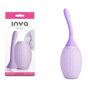 💜 INYA Refresh Intimate Hygiene Device – Silicone Cleansing Bulb