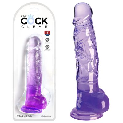 King Cock 8" Purple