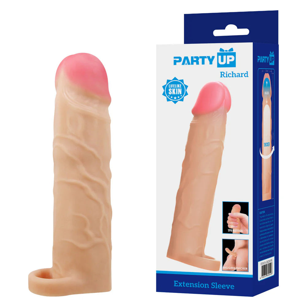Party Up Richard 3-Inch Extender Sleeve with Ball Strap