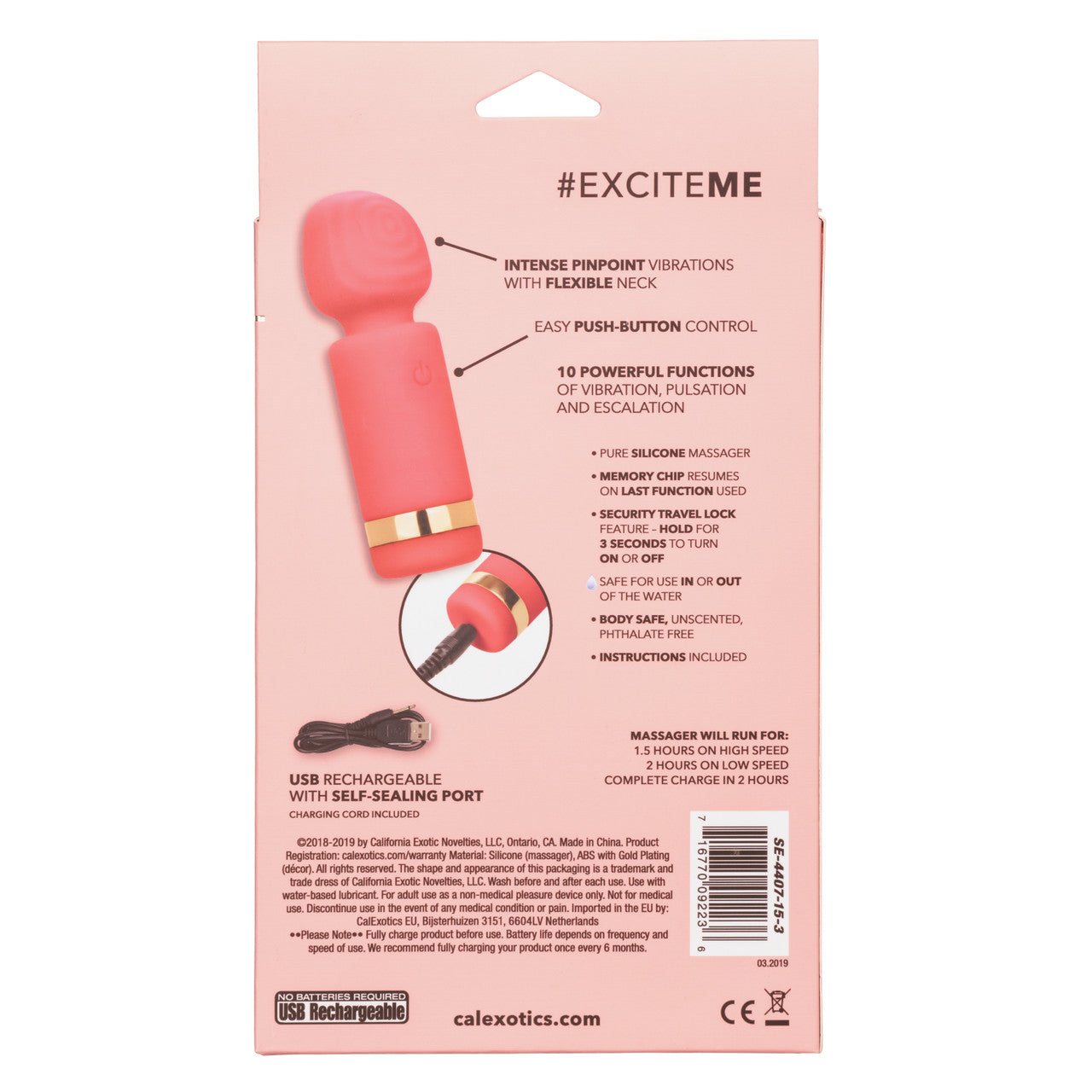 Calexotics Excite Me Bullet