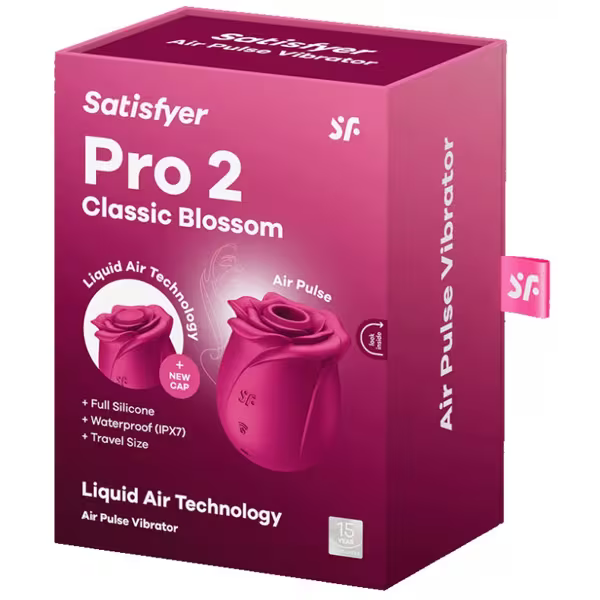 Satisfyer Pro 2 Classic Blossom pressure wave vibrator