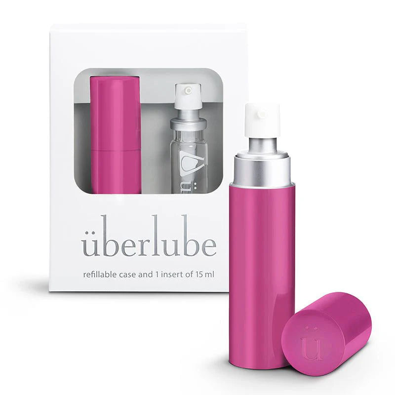 Überlube Good-to-Go Traveler refillable 15ml lubricant case
