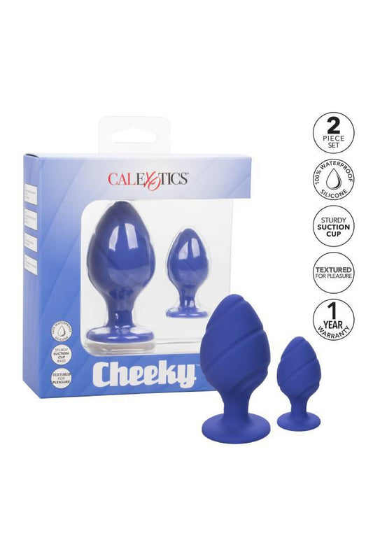 Calexotics Cheeky Anal Plug 2 Piece Set
