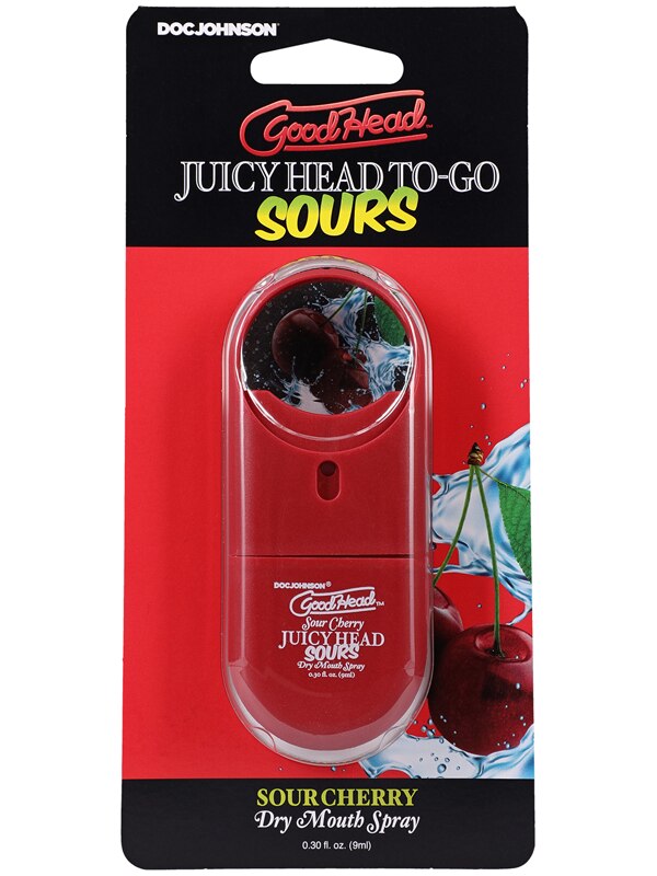 GoodHead - Juicy Head Dry Mouth Spray To-Go - Sour Cherry