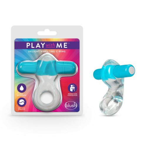 Blush Play With Me Delight Vibrating C-Ring