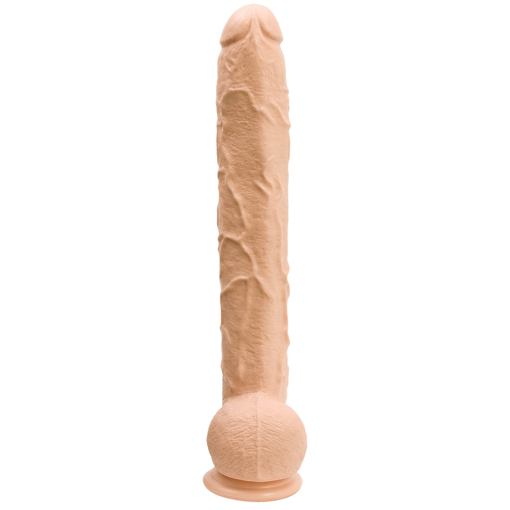 Doc Johnson Dick Rambone 17 inch suction cup dildo in flesh tone
