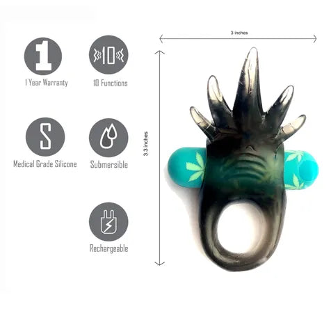 Maia Ziggy Vibrating Cock Ring