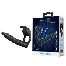🖤 Party Up Marcus Double Penetration Cock Ring