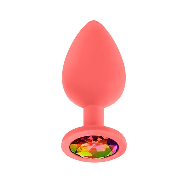Luv Inc Jeweled Plug With 3 Stones