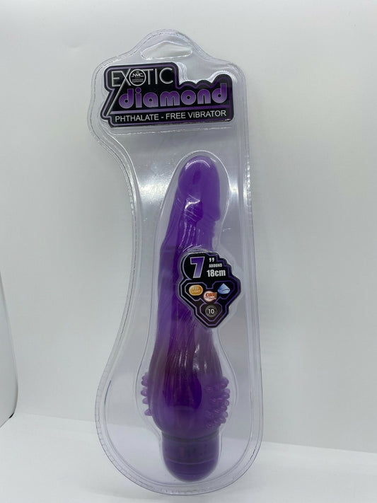 Exotic Diamond Vibrator - Red Available