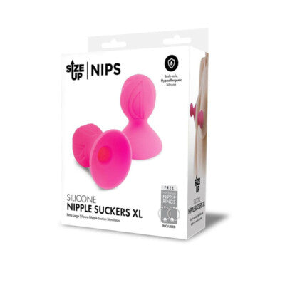 Size Up Nips - Silicone XL Nipple Suckers
