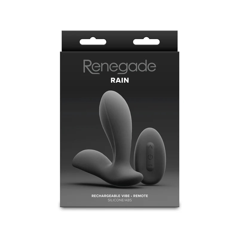Renegade Rain remote-controlled prostate vibrator
