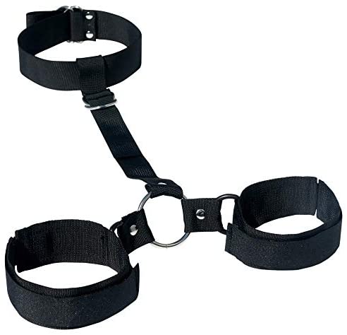 Sex & Mischief Shadow Neck and Wrist Restraint