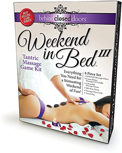Behind closed doors - Weekend in bed 3 - Tantric massage activity kit