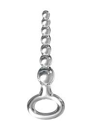 Icicles hand blown glass massager No 67