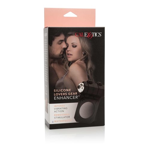 Silicone Lovers Gear Enhancer, Black