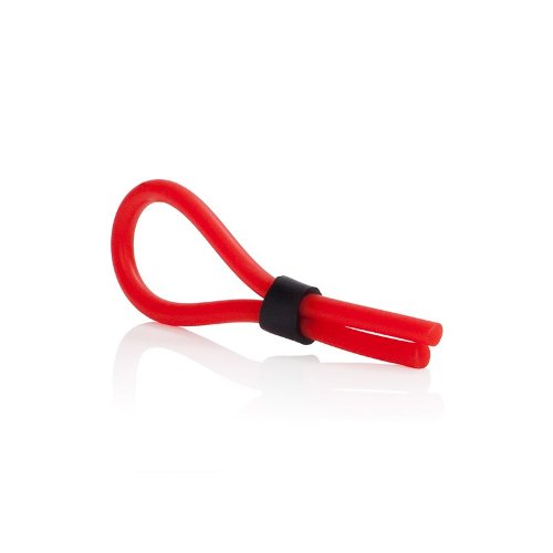 SILICONE STUD LASSO RED