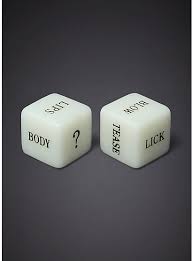 Erotic Dice Glow In The Dark