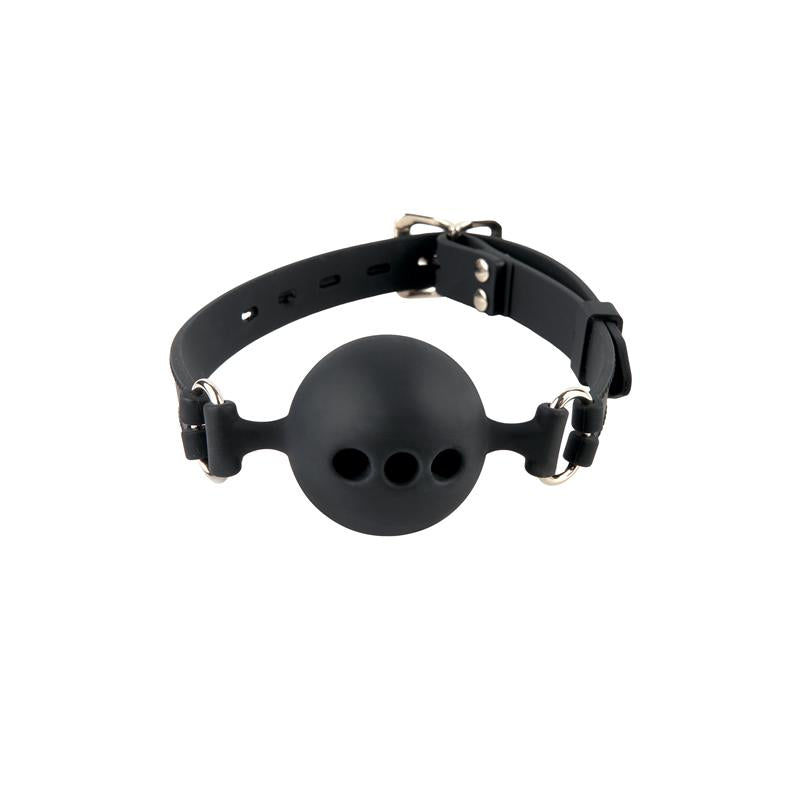 Fetish Fantasy Extreme Silicone Breathable Locking Ball Gag Small