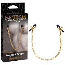 FETISH Fantasy Gold Nipple Clamps