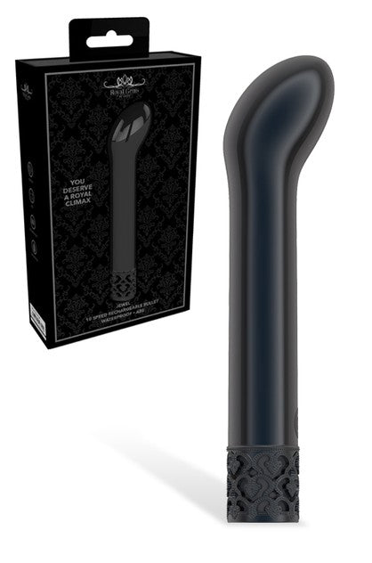 Shots Toys 4.7" Royal Gems Jewel Rechargeable Bullet Vibrator
