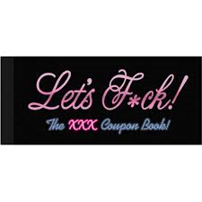 Lets Fuck Coupon Book
