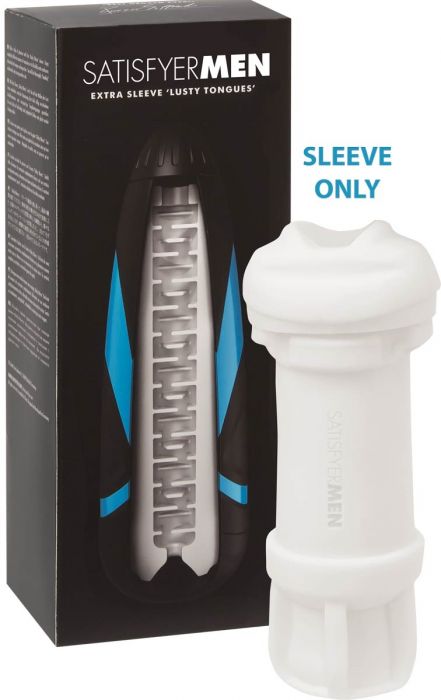 Satisfyer Men Extra Sleeve - Lusty Tongues