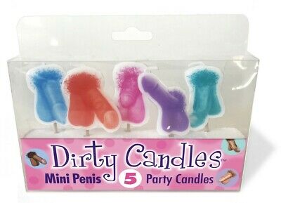 Mini Penis Dirty Candle Set of 5