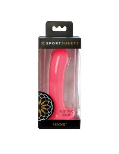 Sport Sheets 6.25" PVC Dildo - Pink