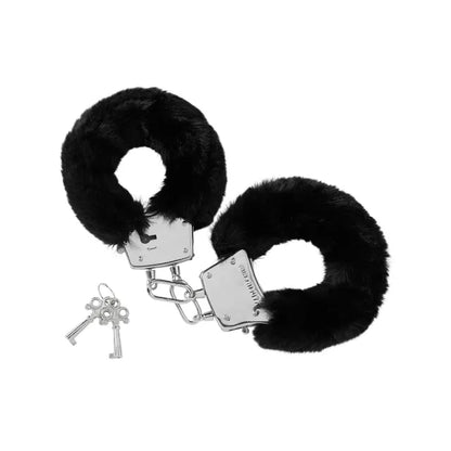 Kinki Furry Love Cuffs – Black 🖤✨