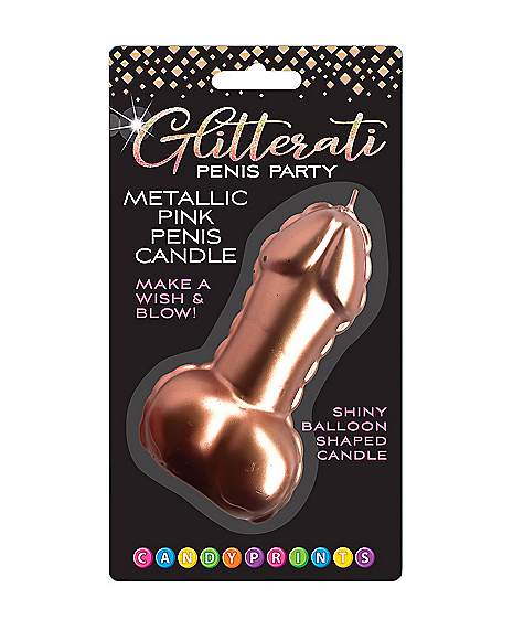 Glitter Penis Candle