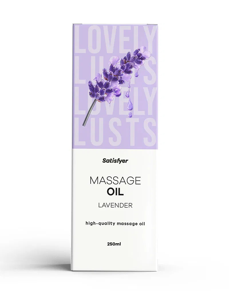 Satisfyer Massage Oil – Lavender 💜✨