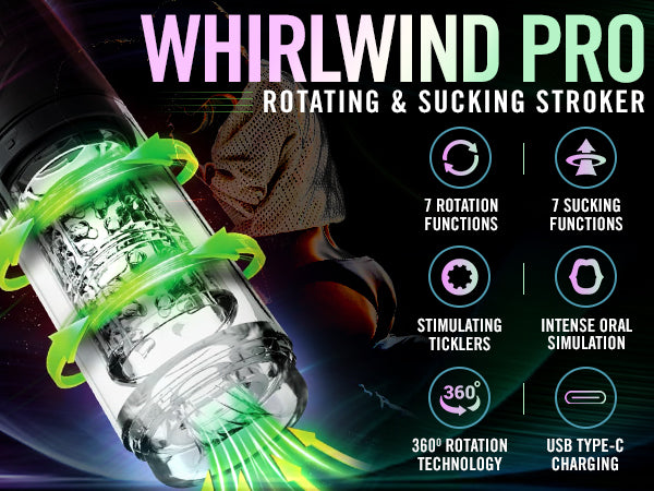 BLUSH Whirlwind Pro Masturbator!