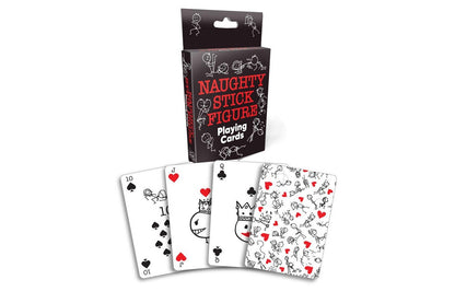 Naughty Stick Figure Playing Cards