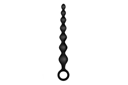 Arse Beads Ribbed Silicone Anal Beads