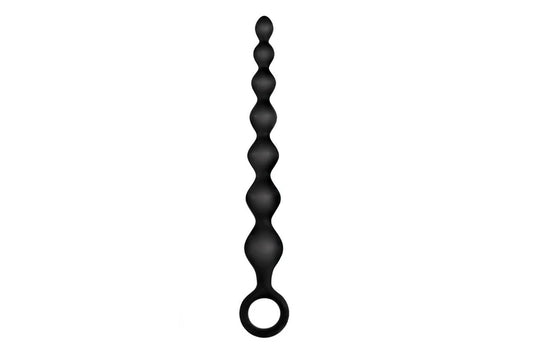 Arse Beads Ribbed Silicone Anal Beads